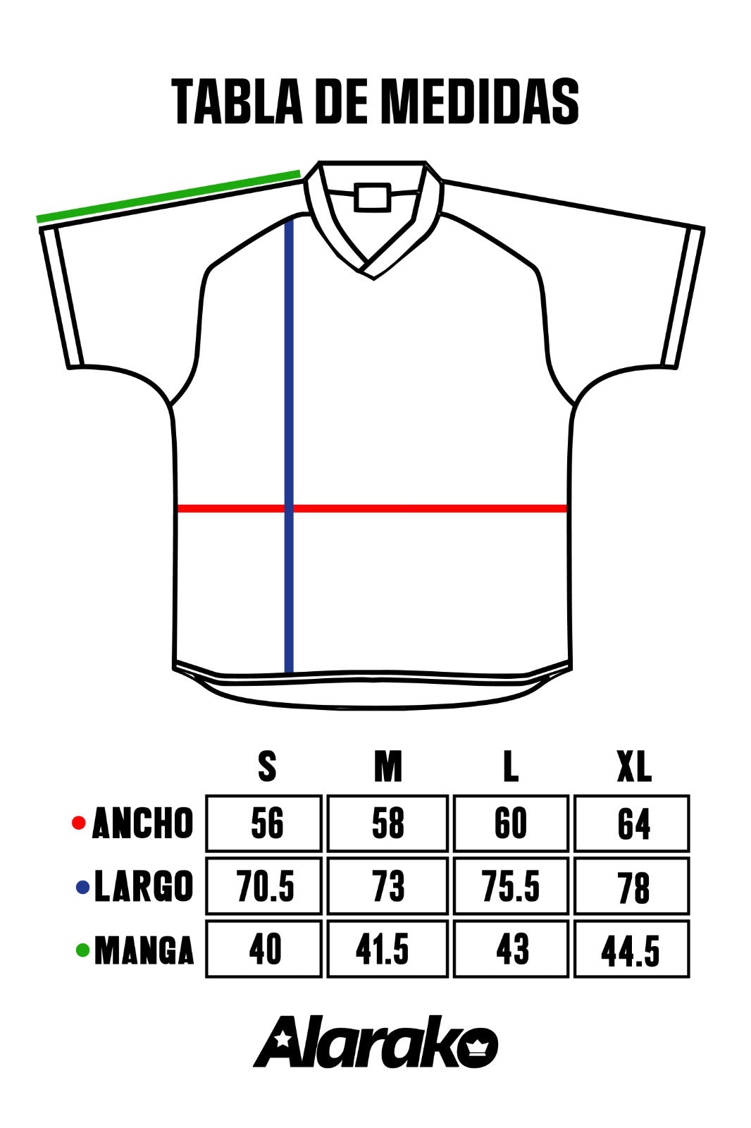 CAMISETA ALARAKO 2025